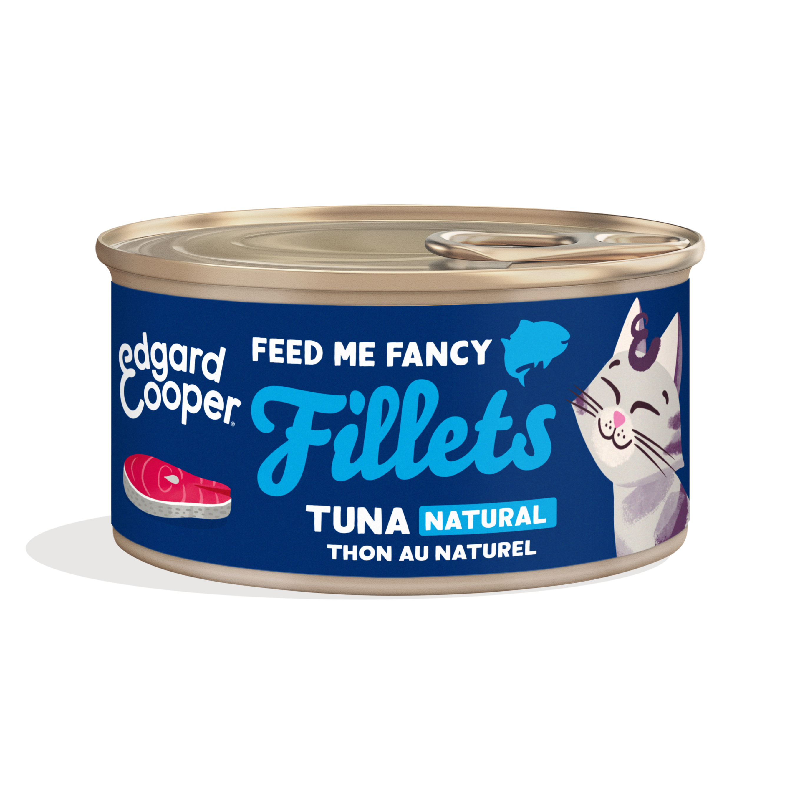 Edgard & Cooper - Filets de Thon pour Chats sans C&eacute;r&eacute;ales - 70g Image num&eacute;ro 2