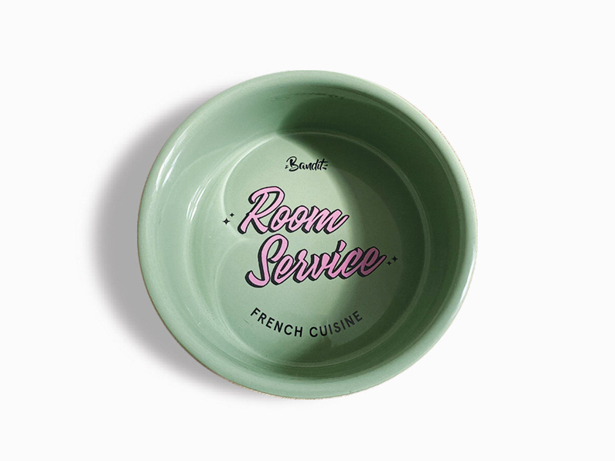 French Bandit - Gamelle Room Service pour Chiens - XS/S Image num&eacute;ro 1
