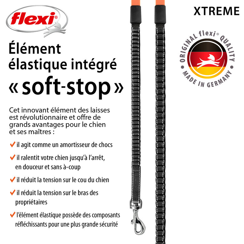 Flexi - Laisse Enrouleur XTREME Sangle L pour Chiens - 8M Image numéro 3 Flexi - Laisse Enrouleur XTREME Sangle L pour Chiens - 8M Image numéro 3