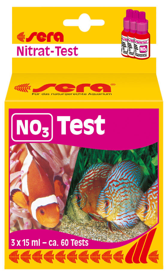 Sera - Test de Nitrates NO3 Test pour Aquarium - 3x15ml Image num&eacute;ro 1