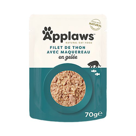 Applaws - Sachet Thon et Maquereau en Gelée pour Chat - 70g
