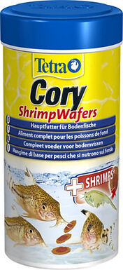 Tetra - Aliment Complet Cory ShrimpWafers pour Poissons de Fond - 250ml