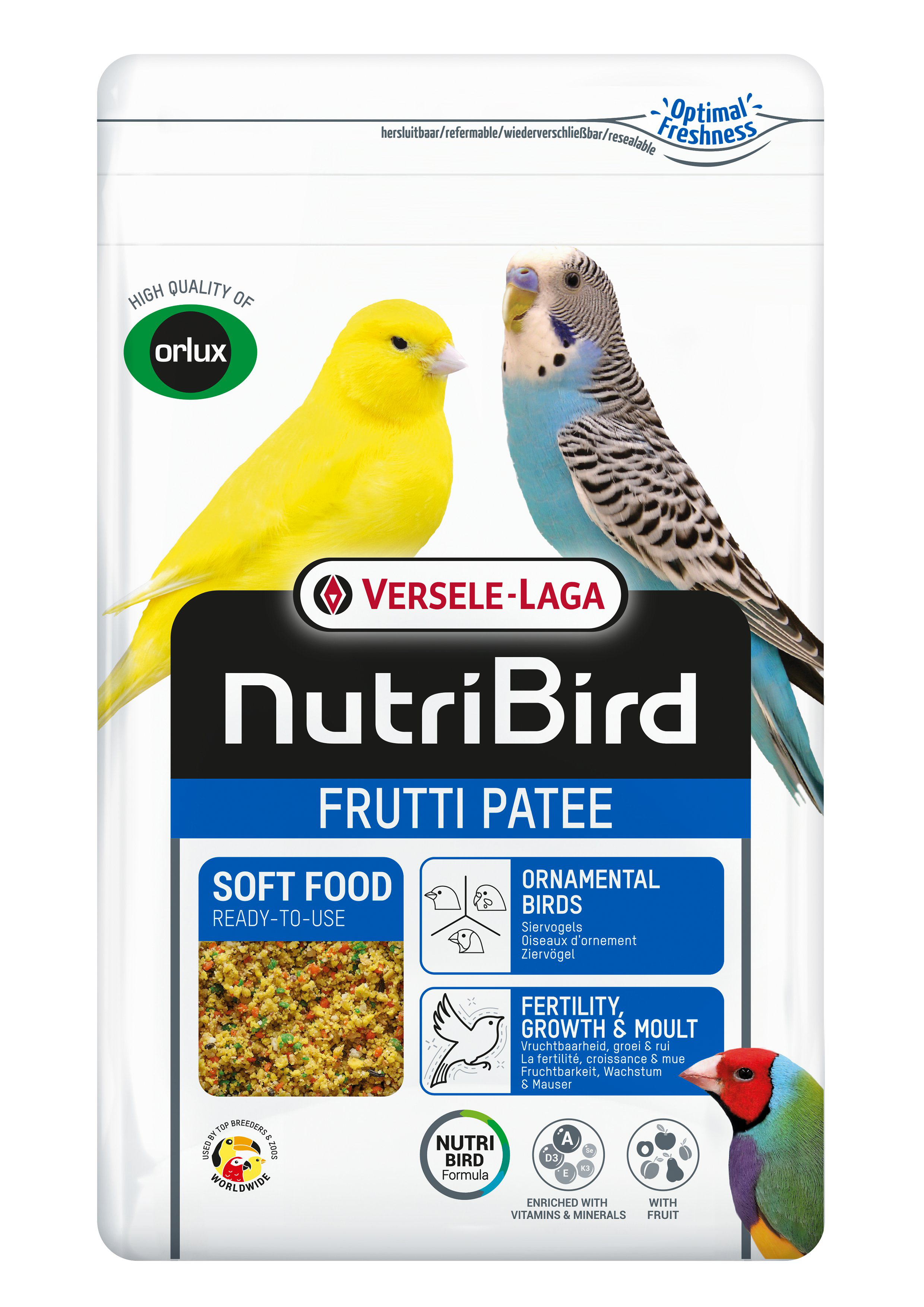 Versele Laga - NutriBird Frutti Patee - 1kg Image num&eacute;ro 1