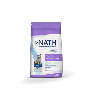 Nath - Croquettes Adult Sterilised au Poulet et Riz pour Chats