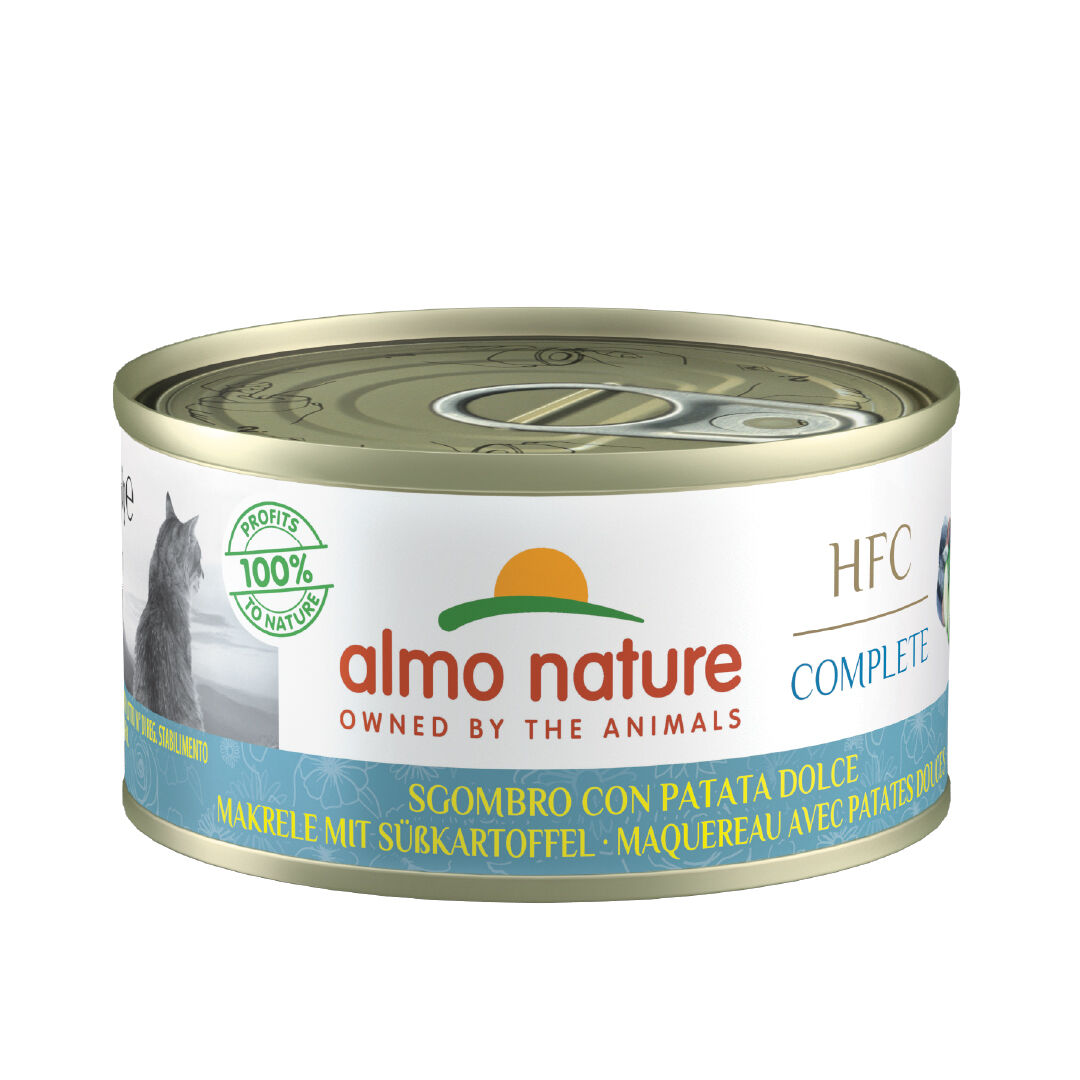 Almo Nature - P&acirc;t&eacute;e Hfc Complete Maquereau Et Pomme De Terre - 70g Image num&eacute;ro 1