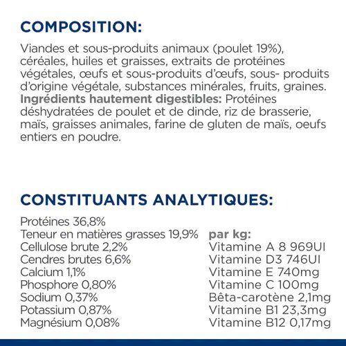 Hill's - Croquettes Prescription Diet I/D Digestive au Poulet pour Chats - 1,5Kg Image num&eacute;ro 7