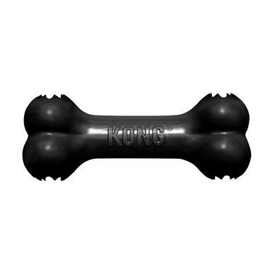 KONG - Jouet Os Extreme Goodie Bone pour Chien - Noir