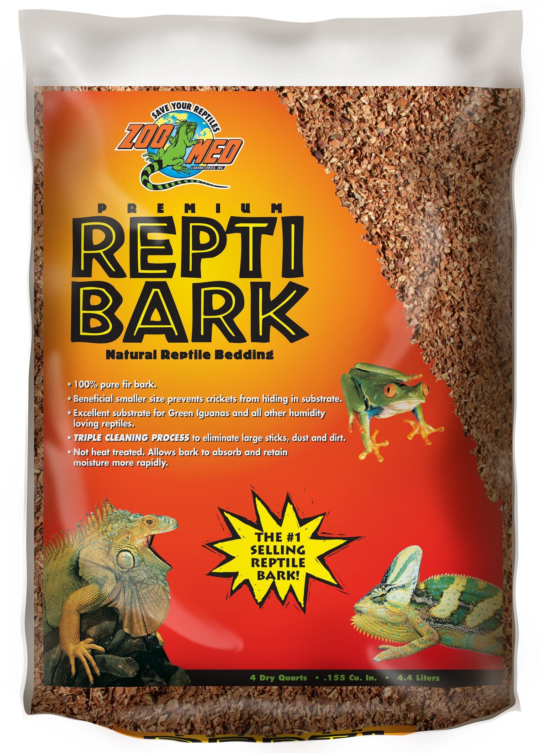 Zoomed - Substrat naturel pour reptiles - Ecorce de sapin - 4,4 L Image num&eacute;ro 1