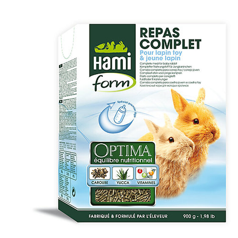 Hamiform - Repas Complet Optima pour Lapin Toys - 900g image number null
