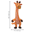 KONG - Jouet Peluche Shakers Luvs Girafe pour Chiens Indicateur image numéro 3