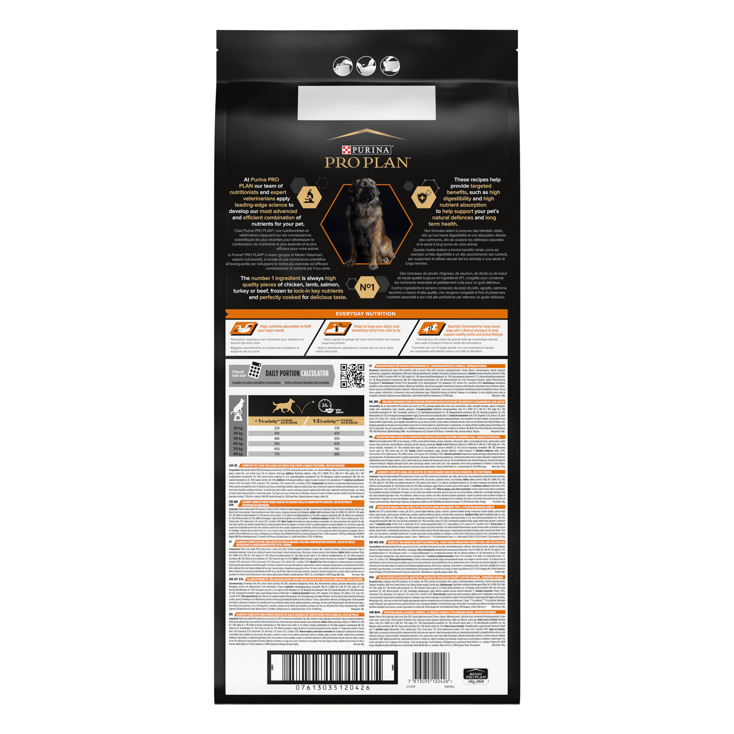 Pro Plan - Croquettes Large Robust Poulet pour Chien - 14Kg Image num&eacute;ro 5