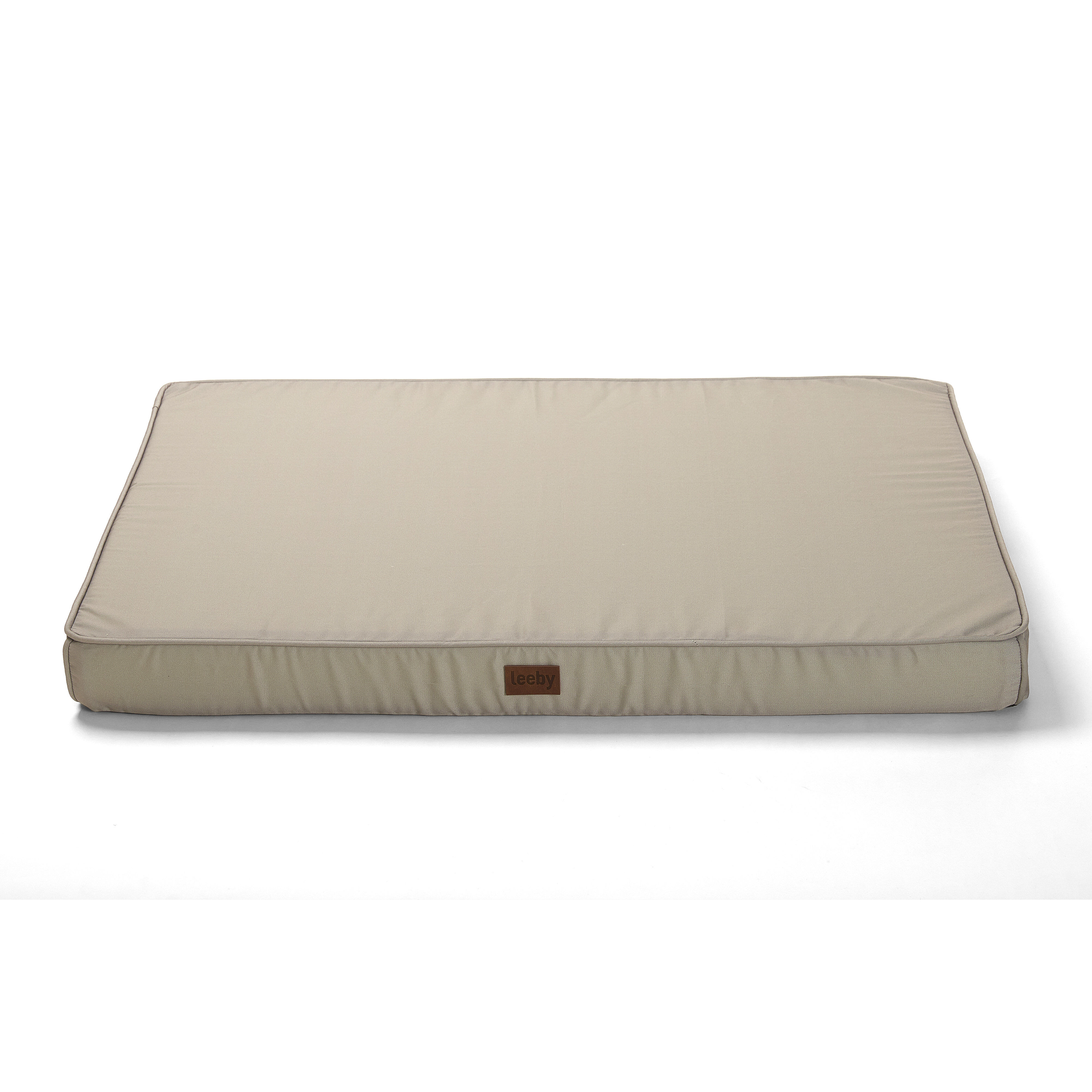 Leeby - Matelas Premium couleur Taupe pour Chien - L Image num&eacute;ro 1