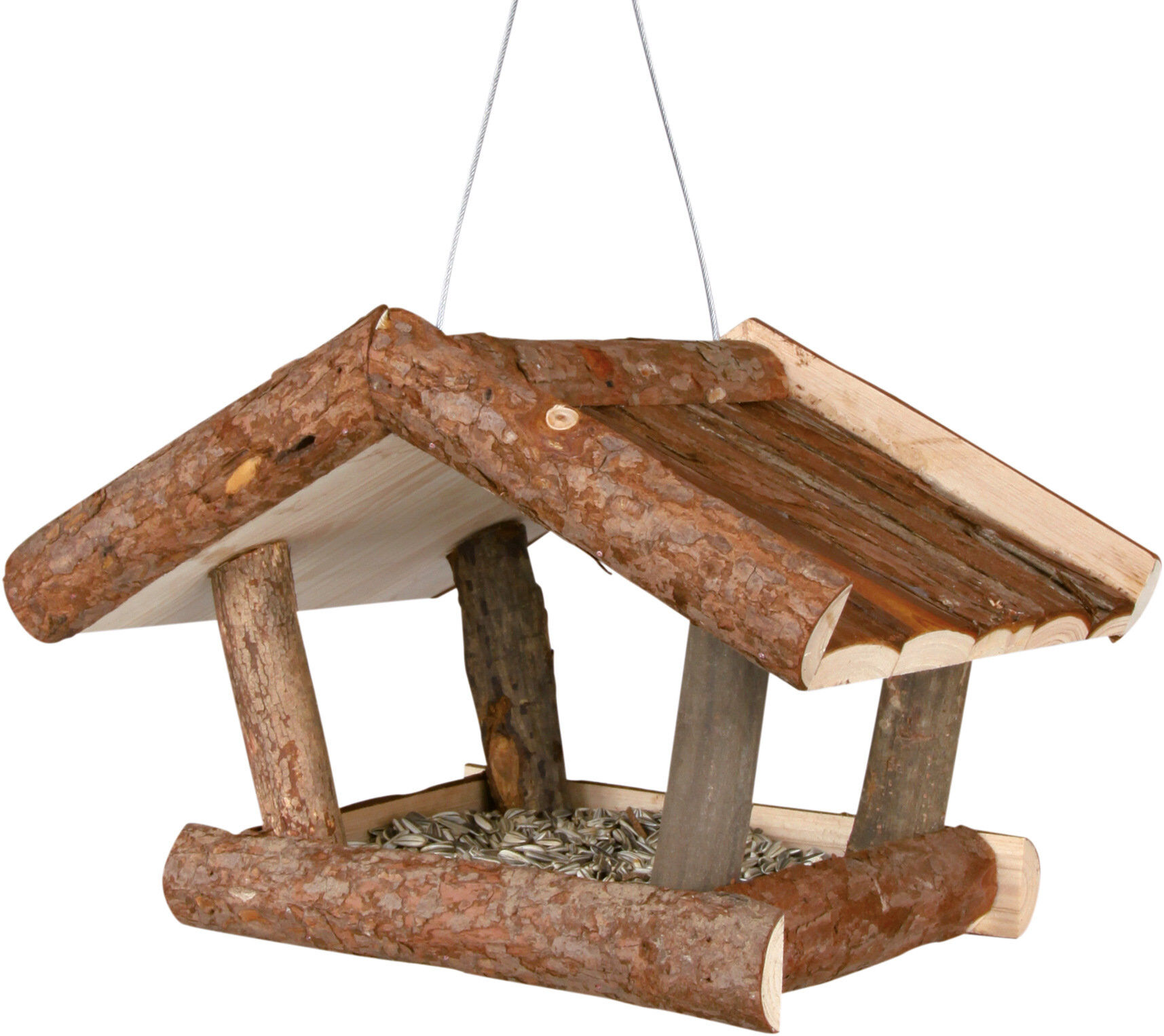 Trixie - Mangeoire en Bois d'Ecorce pour Oiseaux du Ciel - 32cm Image num&eacute;ro 2