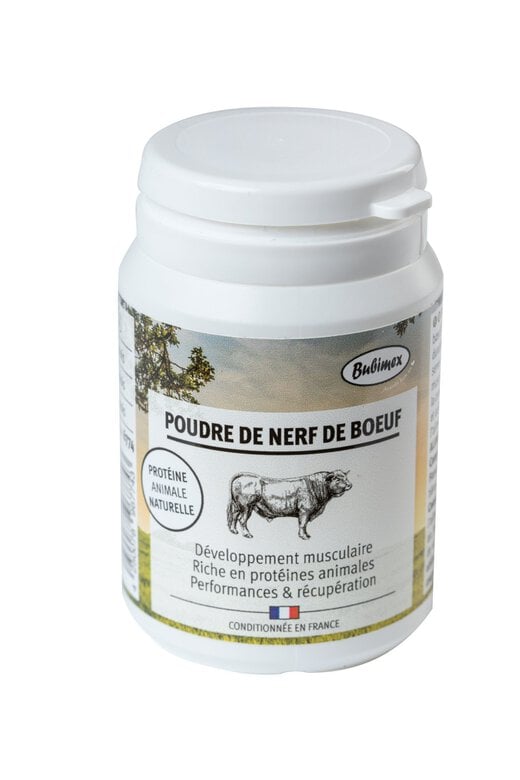 Bubimex - Poudre de Nerf de Bœuf pour Chien - 40g Image numéro 1 Bubimex - Poudre de Nerf de Bœuf pour Chien - 40g Image numéro 1