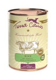 Terra Canis - Aliment Naturel Classic au Bœuf pour Chiens - 400g