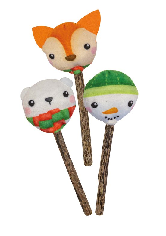 Croci - Jouet Noël Silverine Renard pour Chat - 15cm Image numéro 2 Croci - Jouet Noël Silverine Renard pour Chat - 15cm Image numéro 2