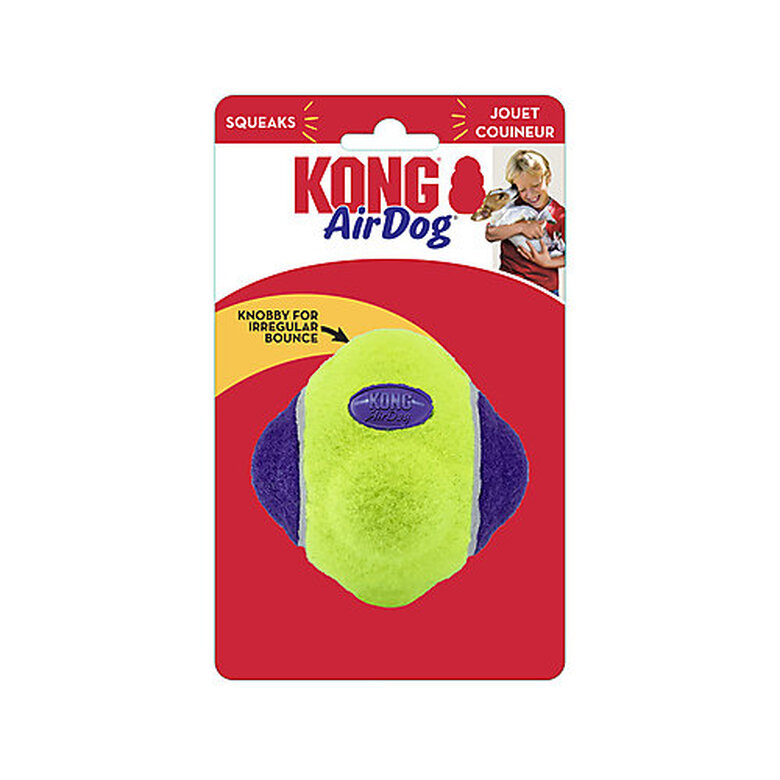 KONG - Jouet Balle Knobby Airdog pour Chiens - M/L image number null