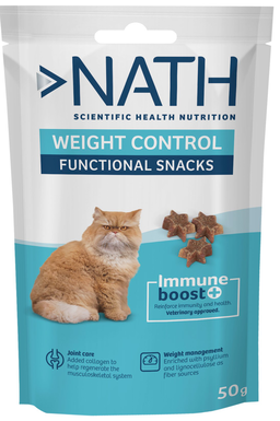 Nath - Friandises Weight Control Immune boost+ pour Chats - 50g