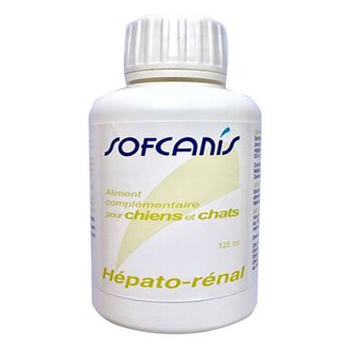 Sofcanis - Complément Hepato Renal pour Chiens et Chats - 125ml