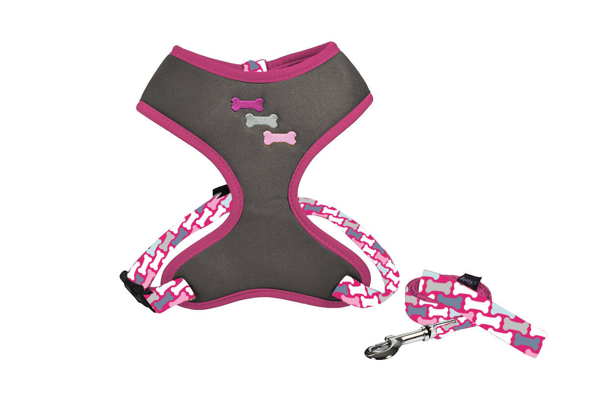 Bobby - Harnais T-Shirt Rio Rose M pour Chiens - 33cm Image num&eacute;ro 1