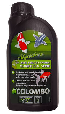 Colombo - Traitement d'Eau Algadrex pour Poissons et Plantes de Bassin - 500ml NL+F