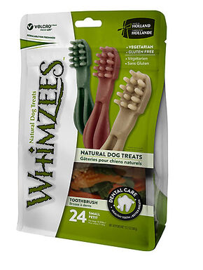 Whimzees - Friandises Brosse à Dents Dog Treats S pour Chien - x24