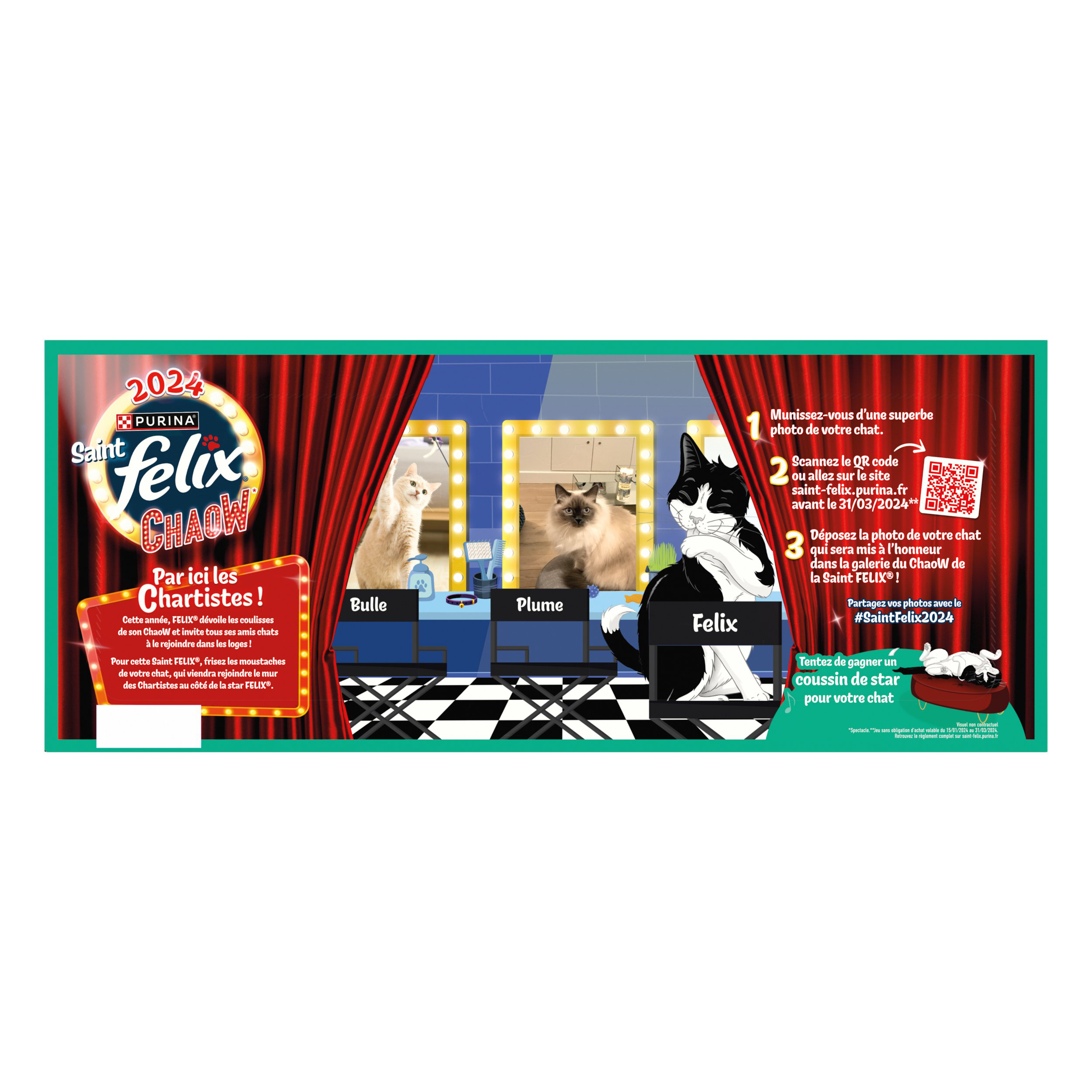 Sachets fra&icirc;cheur FELIX Tendres Effil&eacute;s en Gel&eacute;e S&eacute;lection de Poissons - 40X85g (28+12) pour Chats Image num&eacute;ro 3