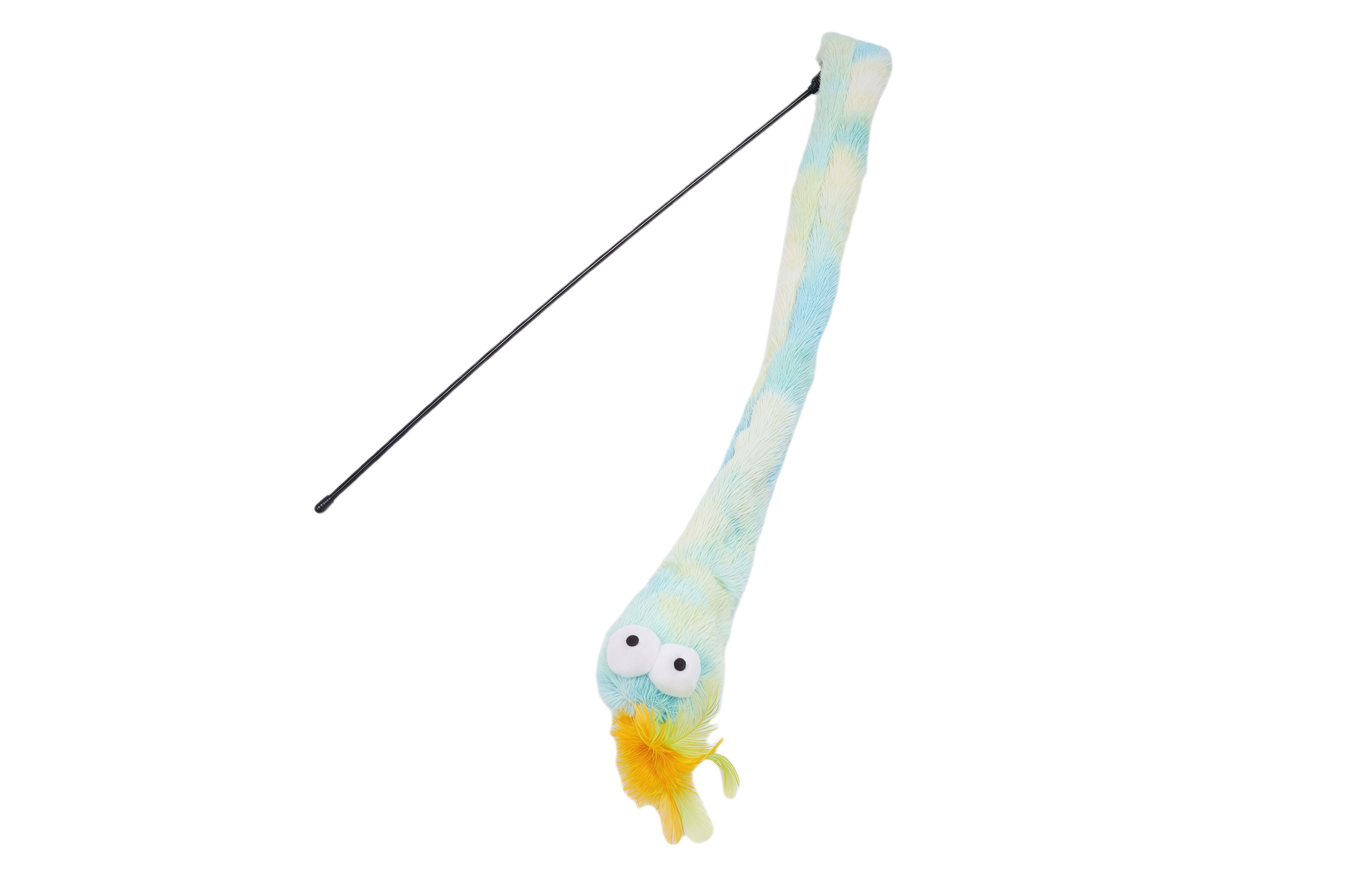 Tootoy! - Jouet Canne &agrave; P&ecirc;che Peluche pour Chats - 56cm Image num&eacute;ro 1