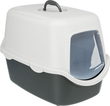 Trixie - MAISON DE TOILETTE Vico  gris foncé/gris clair - 40 x 40 x 56 cm