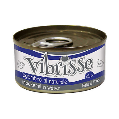 Vibrisse - Pâtée Natural Food au MAQUEREAU pour Chats -70g