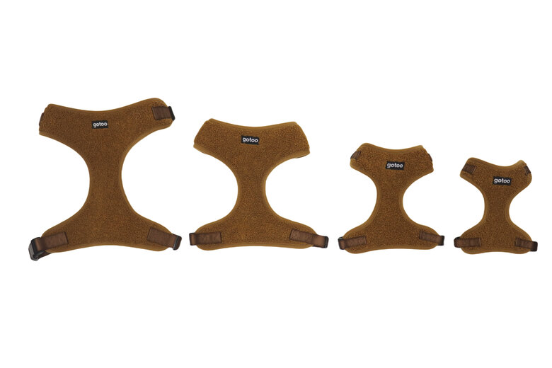 Gotoo - Harnais Ourson Brun pour Chien  - S Image numéro 5 Gotoo - Harnais Ourson Brun pour Chien  - S Image numéro 5