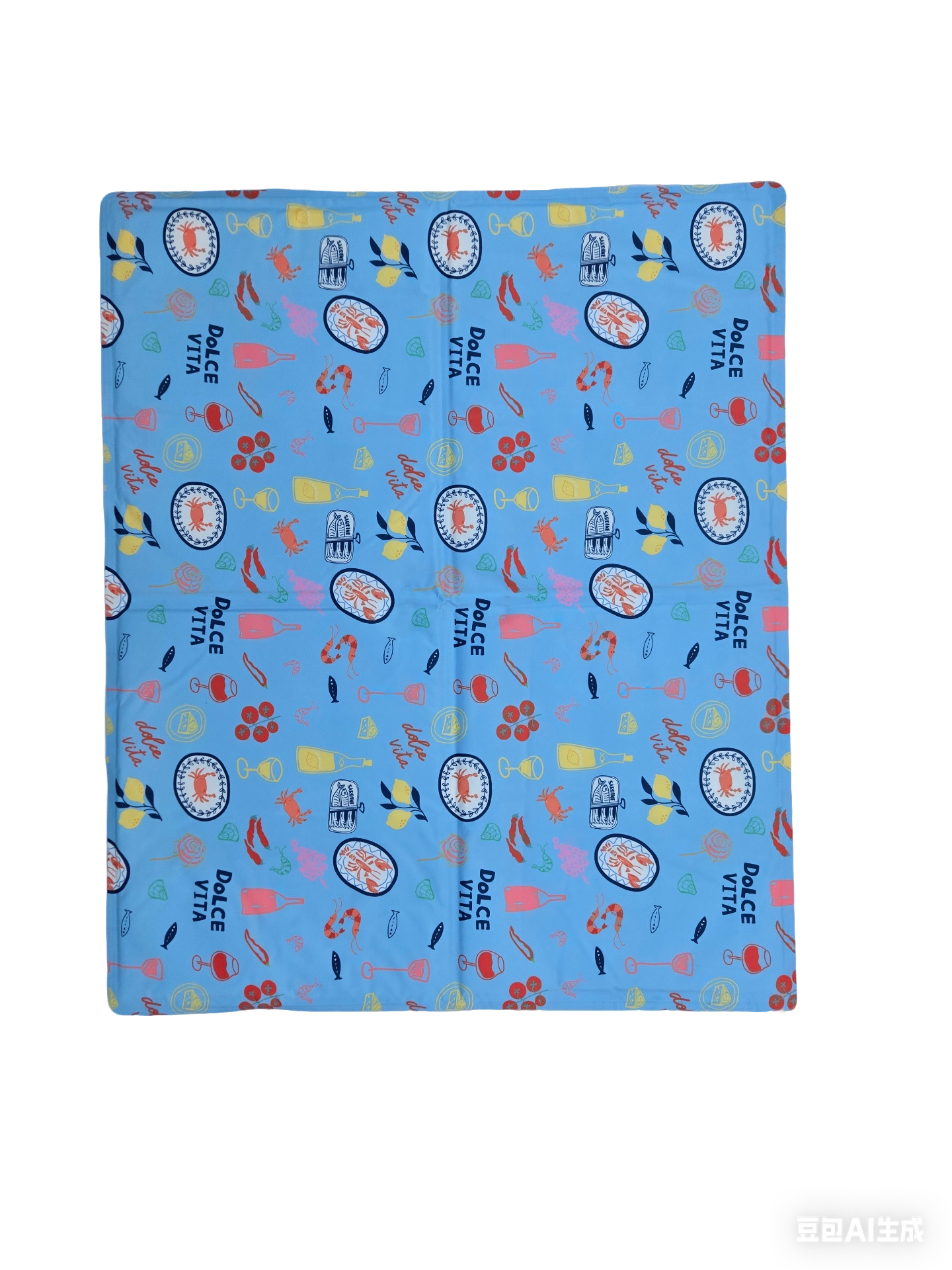 Summer Vibes - Tapis Rafra&icirc;chissant Motifs Dolce Vita pour Chiens - XL Image num&eacute;ro 2