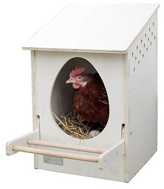 Kerbl - Pondoir en Bois pour Poules Pondeuses - 51x34x53cm