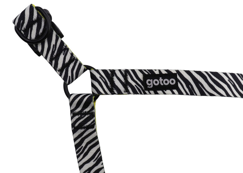 Gotoo - Harnais Zèbre pour Chien - XS Image numéro 4 Gotoo - Harnais Zèbre pour Chien - XS Image numéro 4