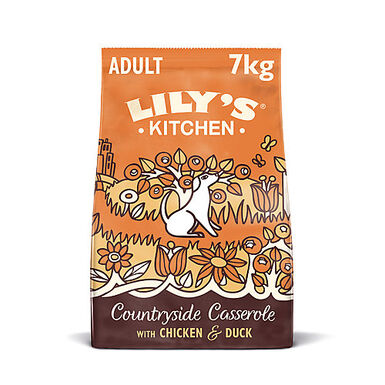 Lily's Kitchen - Croquettes Poulet et Canard Sans Céréales pour Chien - 7Kg