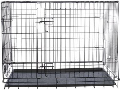 Trixie - Home Kennel noir - M/L : 93 x 69 x 62 cm