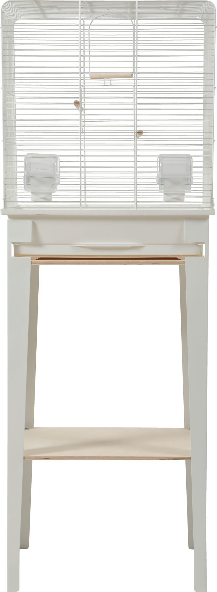 Zolux - Cage et Meuble Chic Loft Blanc pour Oiseaux - M Image num&eacute;ro 1