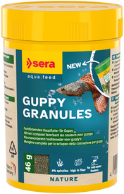 Sera - Aliments Végétal Guppy Gran pour Guppys