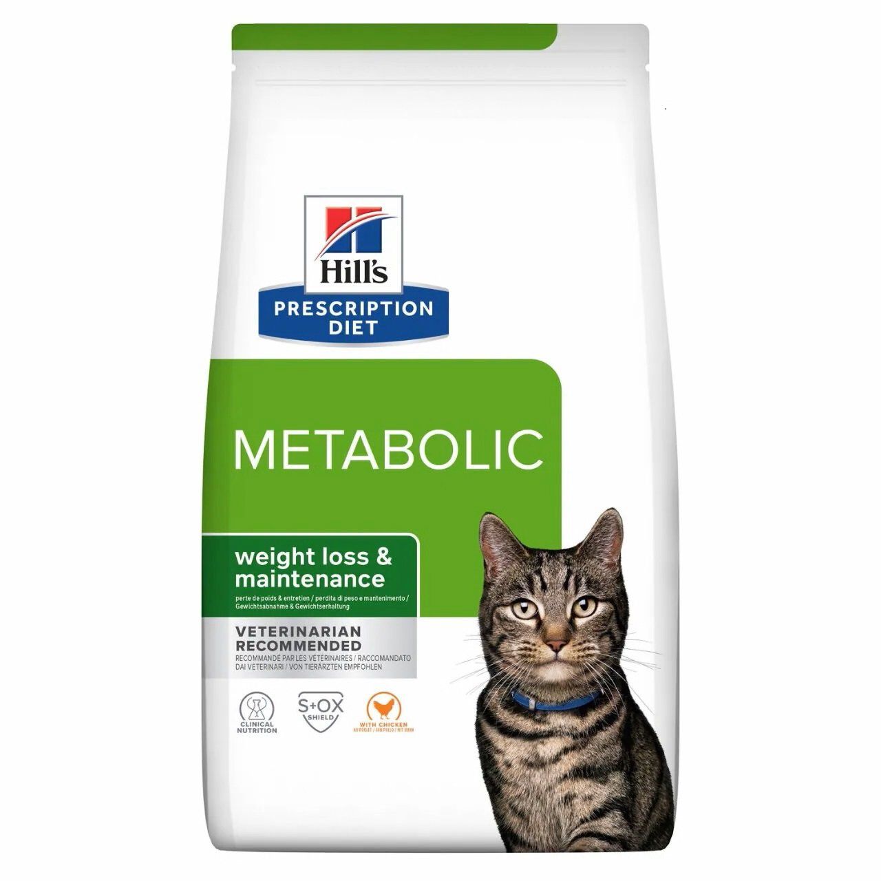 Hill's - Croquettes Prescription Diet Metabolic pour Chats - 3Kg Image num&eacute;ro 1