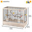 Ferplast - Cage Giulietta 6 pour Oiseaux Exotiques - Bois Indicateur image numéro 4
