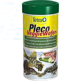 Tetra - Aliment Complet Pleco Veggie Wafers pour Poissons de Fond Herbivores - 250ml