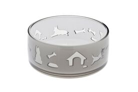 Ferribiella - Bol Duoworld Gris pour Chiens