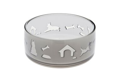 Ferribiella - Bol Duoworld Gris pour Chiens