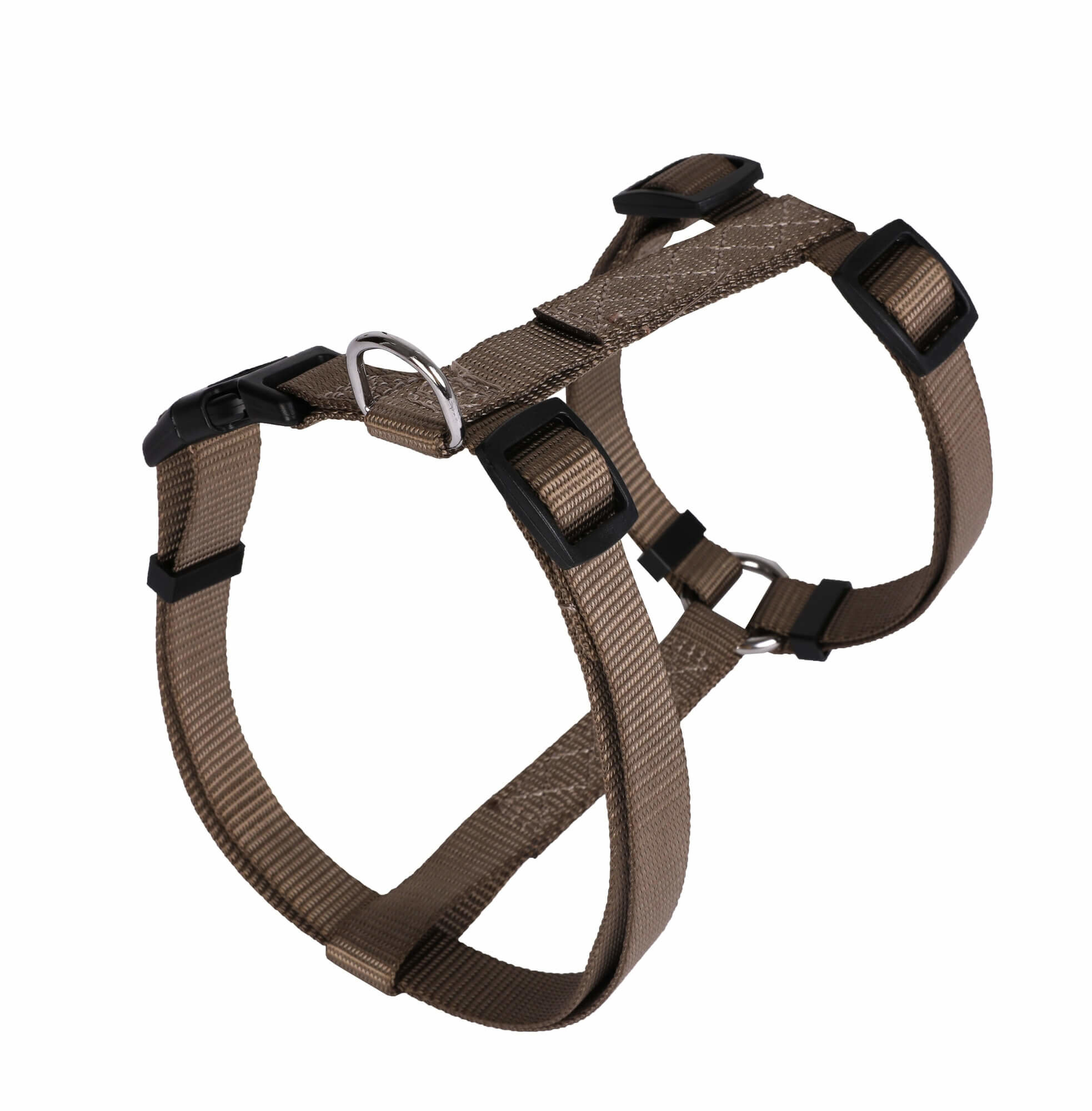 Animalis - Harnais Basic Taupe pour Chien - T1 15mm et 43/65cm Image num&eacute;ro 1