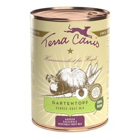 Terra Canis - Aliment Naturel Casserole du Jardin Fruits et Légumes pour Chiens - 400g