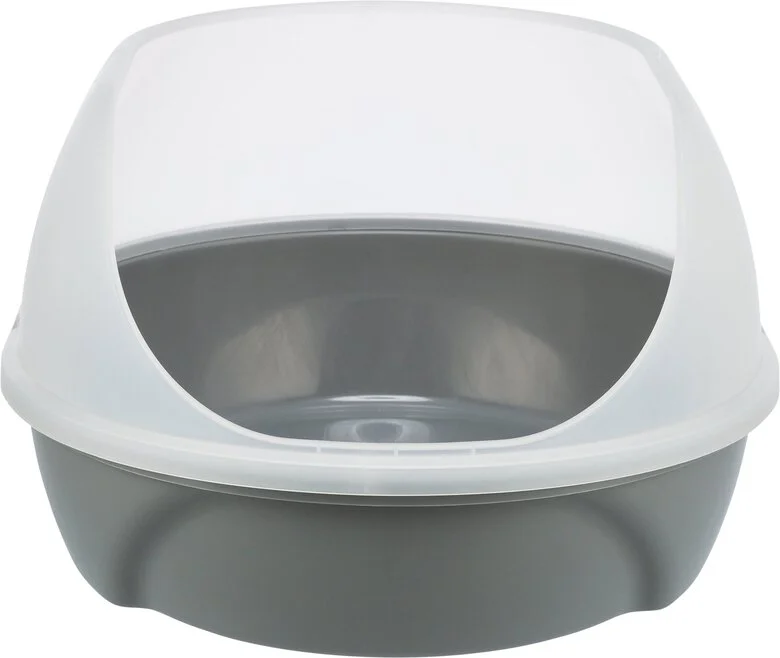 Trixie - BAC LITIÈRE SIMAO HAUT REBORD GRIS - 48 CM Image numéro 1 Trixie - BAC LITIÈRE SIMAO HAUT REBORD GRIS - 48 CM Image numéro 1