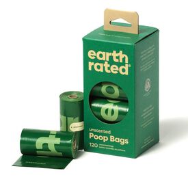 Earth Rated -   Sac Propreté Eco-Friendly sans Parfum - 8x15 sacs