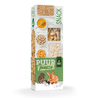 Witte Molen - Sticks Puur Pauze Céréales Soufflés & Miel - x2