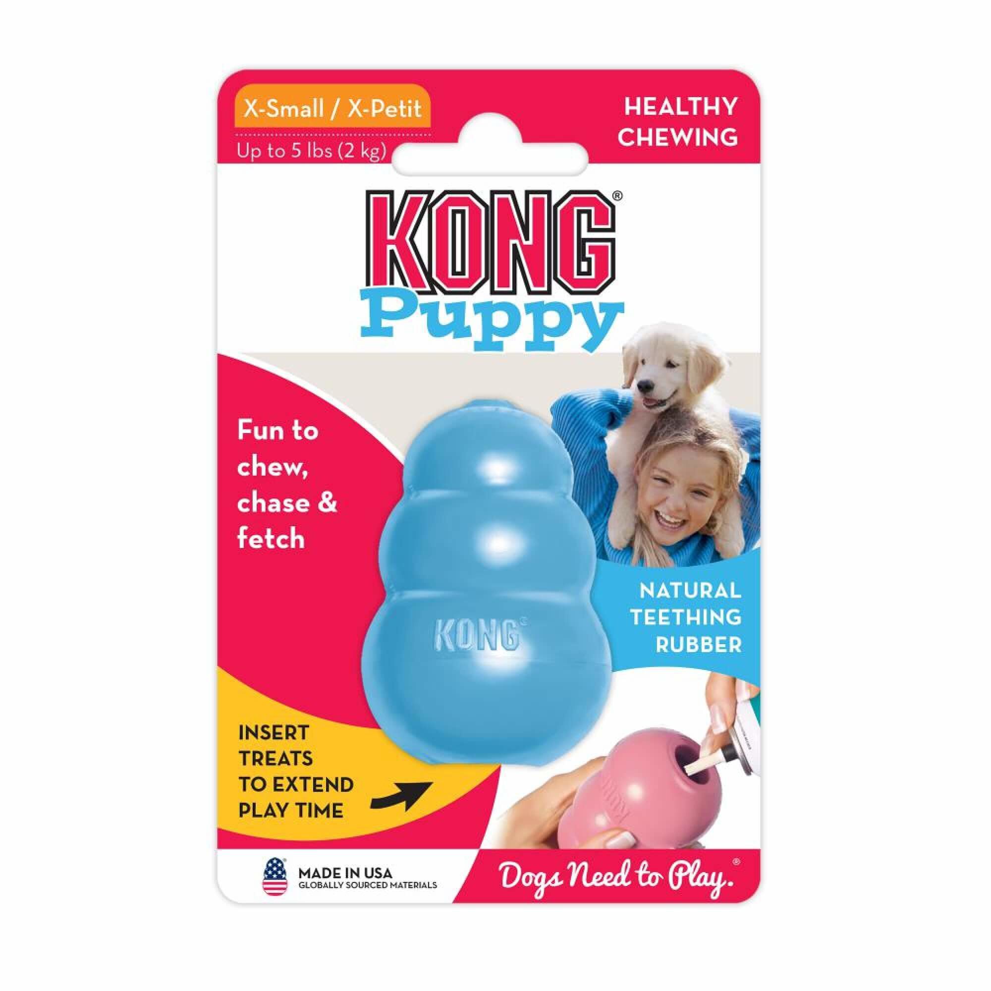 KONG - Jouet Puppy pour Chiot - XS Image num&eacute;ro 1