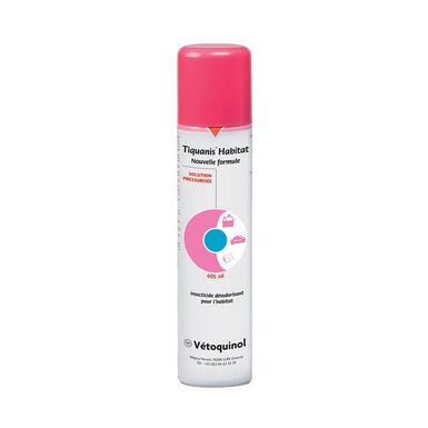 Vetoquinol - Spray Insecticide Tiquanis HABITAT - 405ml